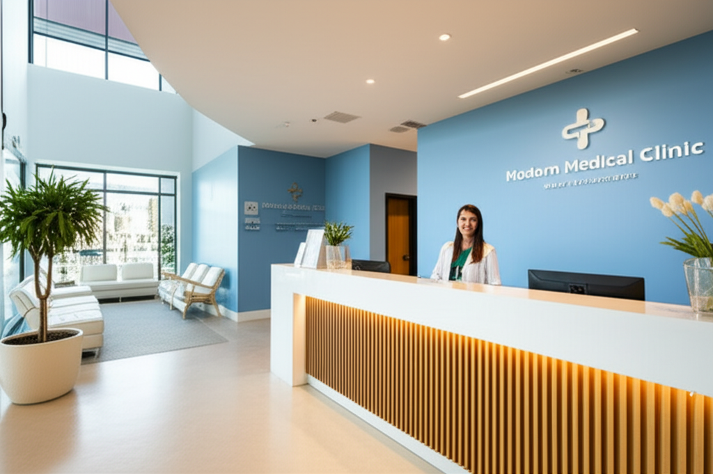 Recepção da Clínica